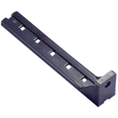 TRU COMPONENTS TC-LCHR120BK203 držiak káblu skrutkovacia 1593072 čierna 1 ks