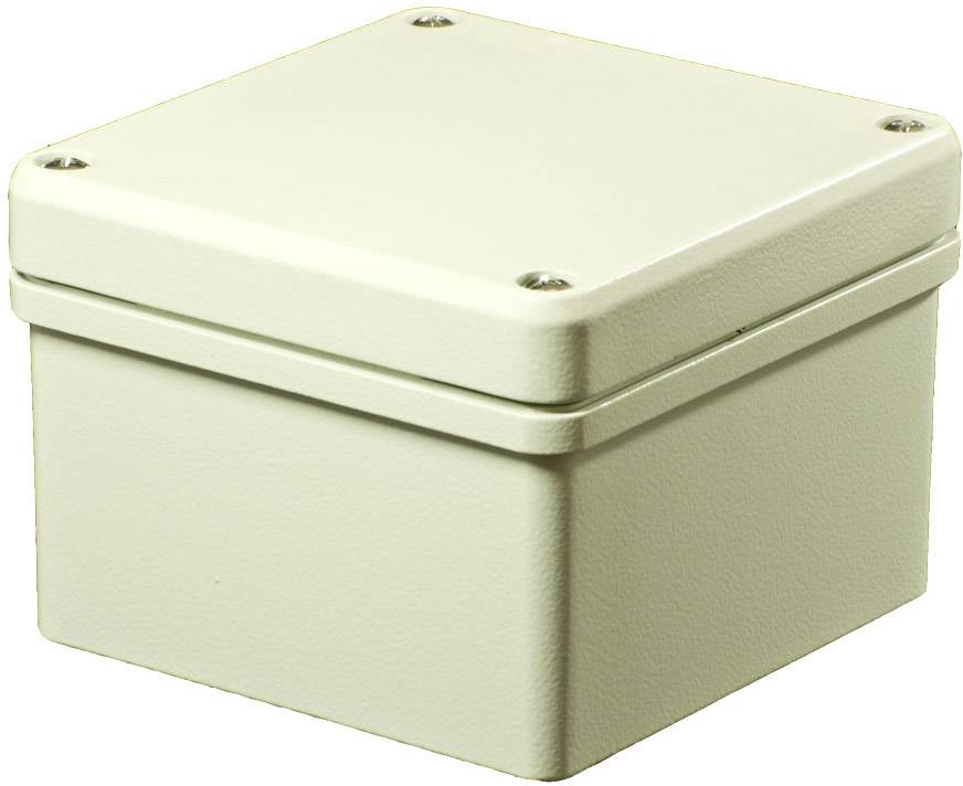 Axxatronic EK 121 110.121.101 Universele behuizing 127.5 x 125.5 x 90 Aluminium Grijs (RAL 7032) 1 stuk(s) afbeelding