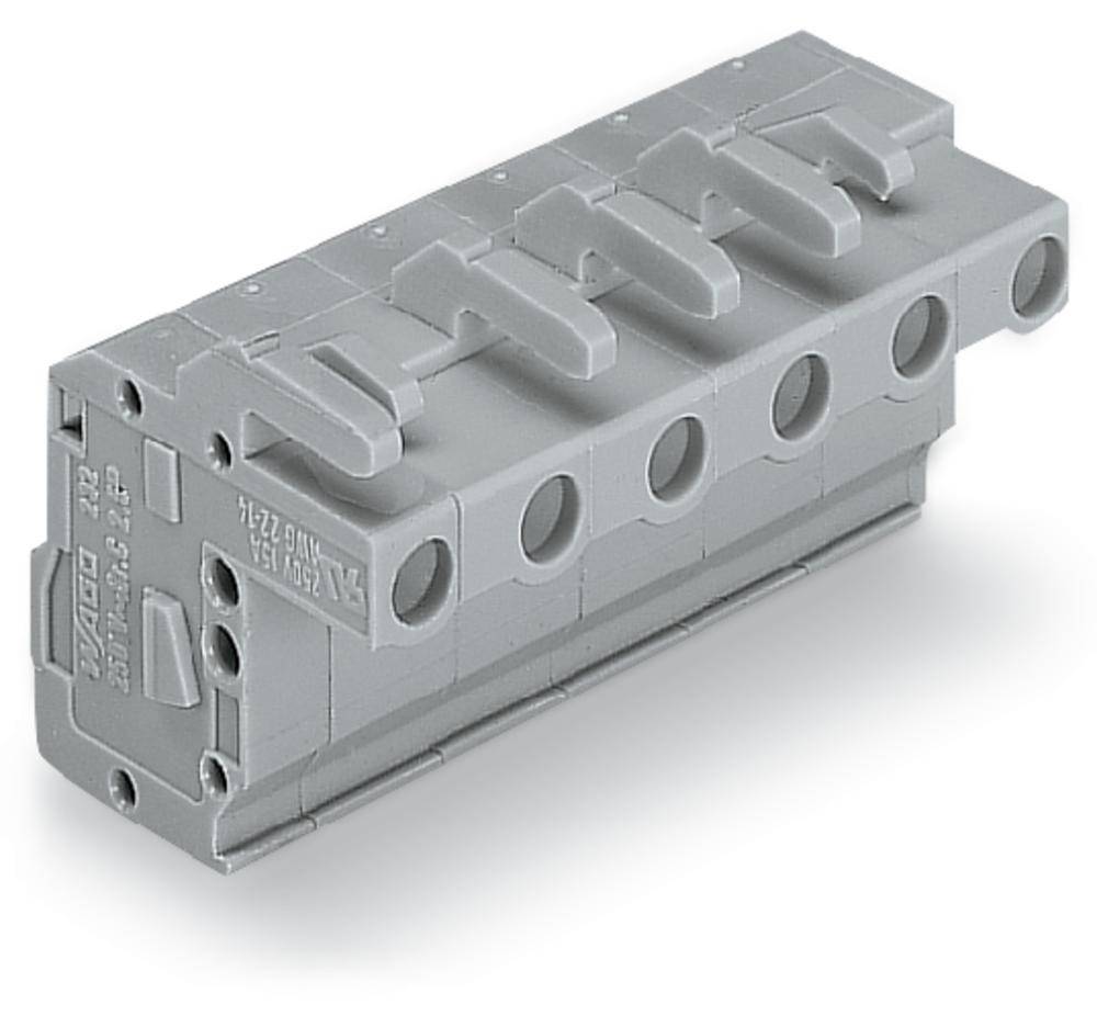 WAGO Tilslutningskabinet-kabel 732 Samlet antal poler 2 Rastermål: 7.50 mm 732-102/026-000 100 stk