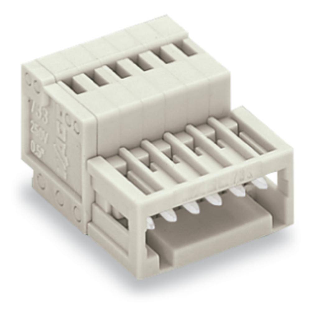 WAGO Stiftliste (standard) 2092 Samlet antal poler 5 Rastermål: 2.50 mm 733-205/033-000 50 stk