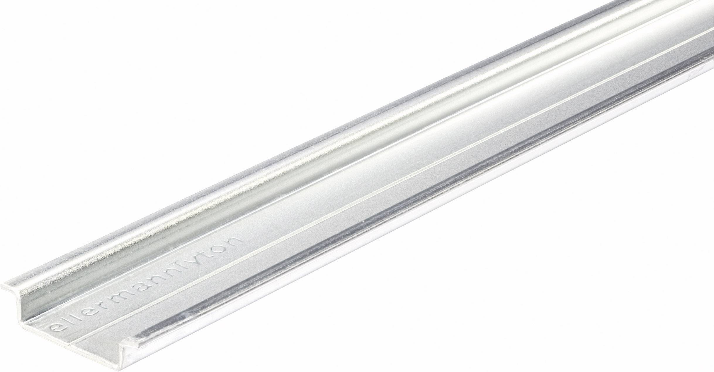 HellermannTyton DELTA3-ST-UNGEL-WC 181-47250 DIN-rail Ongeperforeerd Plaatstaal 2000 mm 1 stuk(s) afbeelding