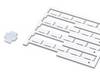 Marker sheet PKE 9X20 0803980 Phoenix Contact