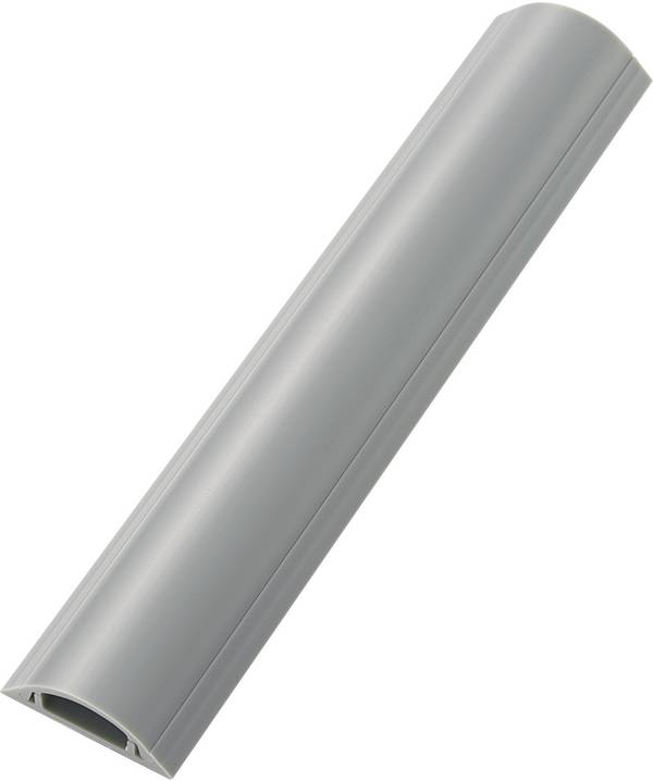 TRU COMPONENTS káblový mostík 1592916 PVC sivá Kanálov: 1 1000 mm Množstvo: 1 ks