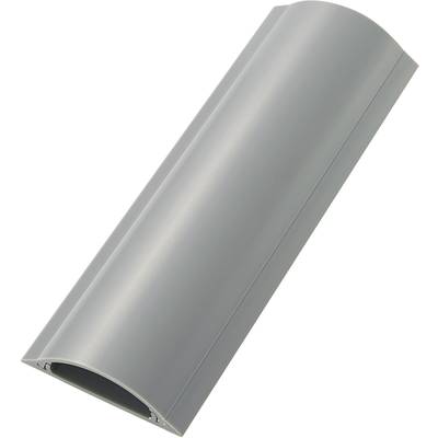 TRU COMPONENTS káblový mostík 1592922 PVC sivá Kanálov: 1 1000 mm Množstvo: 1 ks