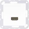 Jung vložka HDMI AS 500, A 500, A creation, A plus alpská biela MAA1112WW