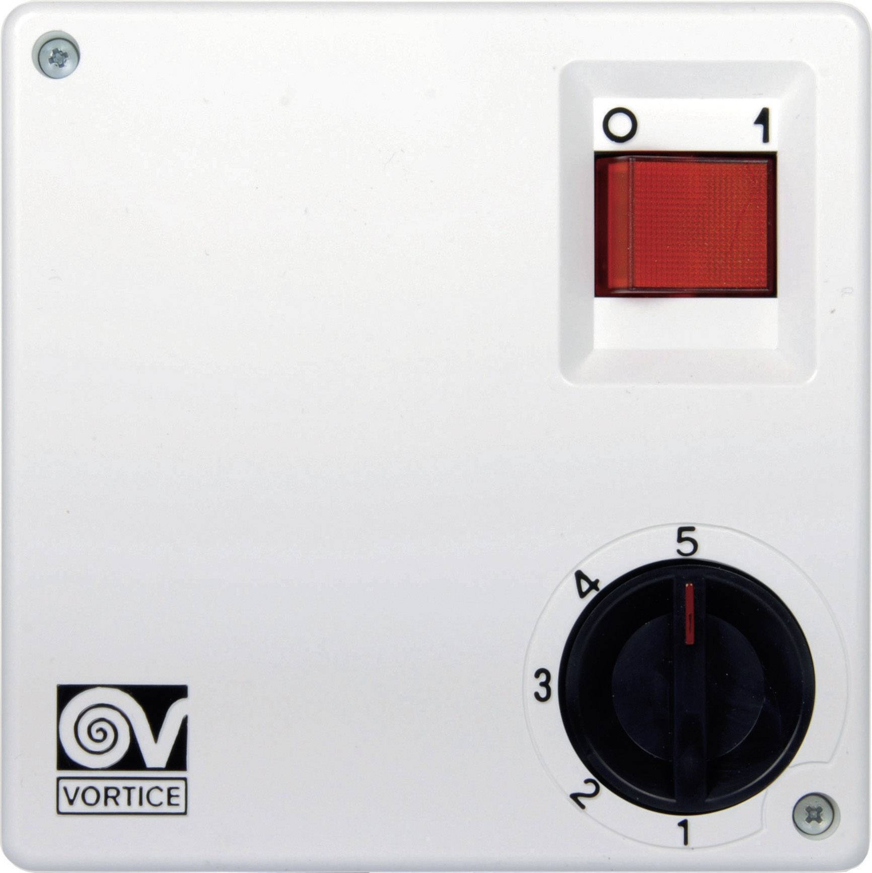 CasaFan SCNR5 Wall Transformer Ceiling Fan Control Pure White 2