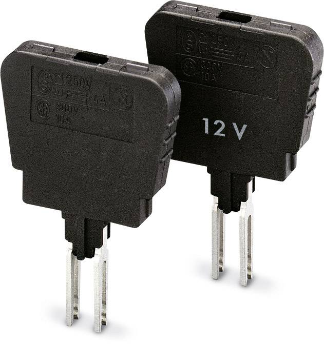 Dva čierne elektrické spínače s označením '12 V', vhodné pre napätie až do 250 V a 16 A.