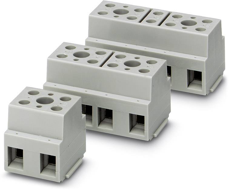 Phoenix Contact G 10/ 5 Grundkabinet 10.00 mm² Poltal 5 Grå 10 stk