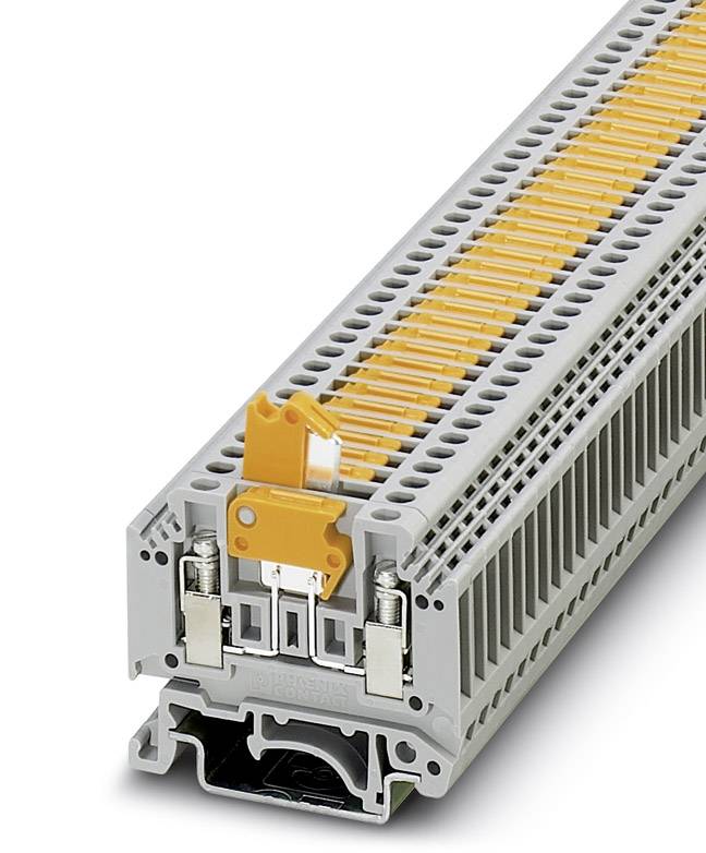 Phoenix Contact 3101016 Skilleklemme 5.2 mm Skruer Grå 50 stk