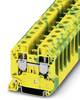 Ground modular terminal block UT 16-PE 3044212 Phoenix Contact
