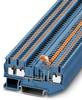 Knife disconnect terminal block PT 2,5-TWIN-MT BU 3211663 Phoenix Contact