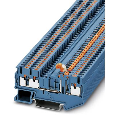 Knife disconnect terminal block PT 2,5-TWIN-MT BU 3211663 Phoenix Contact