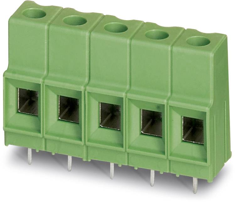 Phoenix Contact MKDSP 10N/ 3-10,16 Skrueklemmeblok 16.00 mm² Poltal 3 Grøn 50 stk