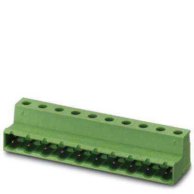 Zelený pripojovací blok s viacerými konektormi, vhodný pre elektronické zapojenie a prepojenie komponentov.