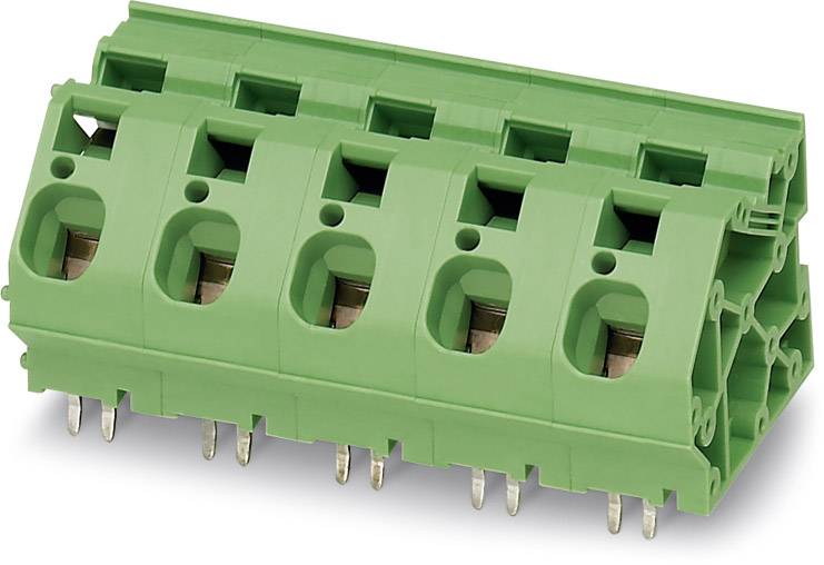 Phoenix Contact ZFKDSA 10-16,7 Fjederkraftsklemmeblok 16 mm² Poltal 1 Grøn 50 stk