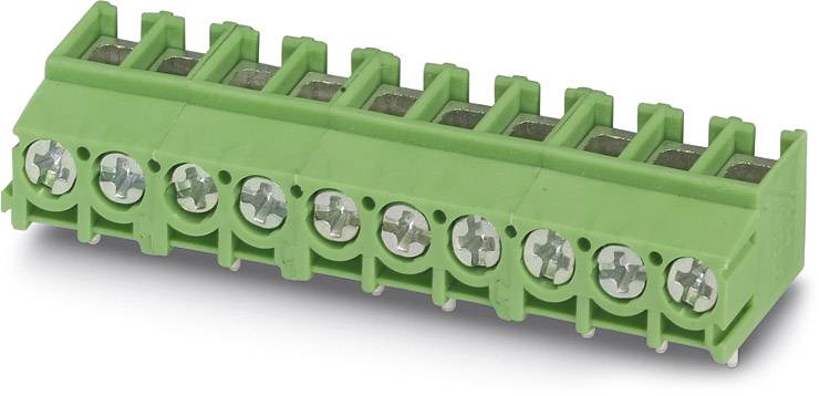 Phoenix Contact PT 2,5/ 2-5,0-V Skrueklemmeblok 4.00 mm² Poltal 2 Grøn 250 stk