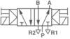 Elektropneumatický ventil IMI NORGREN V50A511A-A213A, 5/2-cestné, G 1/8, 24 V/DC