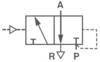 Pneumatický ventil IMI NORGREN V50A4D3A-XA090, 3/2-cestné, G 1/8, 24 V/DC