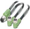 Sensor/Actuator cable SAC-3P-M12Y/2X1,5-PUR/M 8FR 1671399 Phoenix Contact