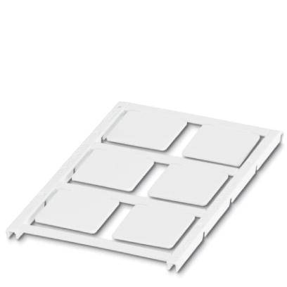 Marquage pour appareils Phoenix Contact UC-EMP (27X27) 0825451 Surface détiquetage: 27 x 27 mm blanc 10 Bogen