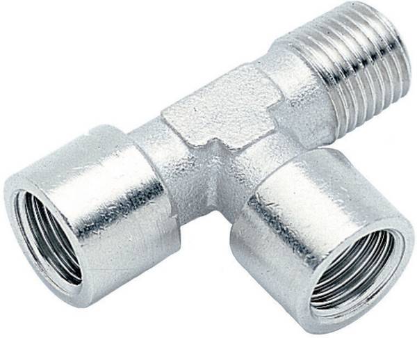 ICH T prepojka 40503  Vnútorný závit 1/4" Vonkajší závit: R1/4     1 ks