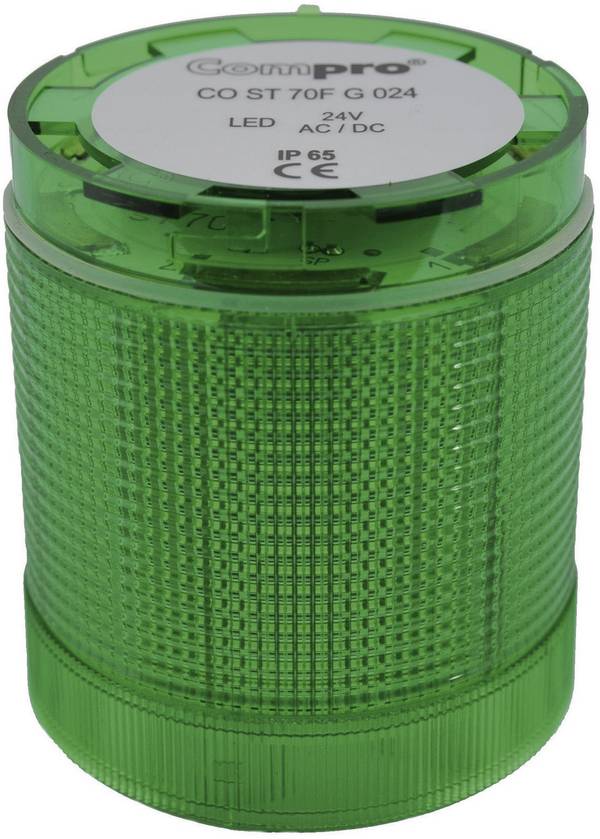 ComPro súčasť signalizačného stĺpika CO ST 70 GL 024 6F CO ST 70 LED zelená 1 ks