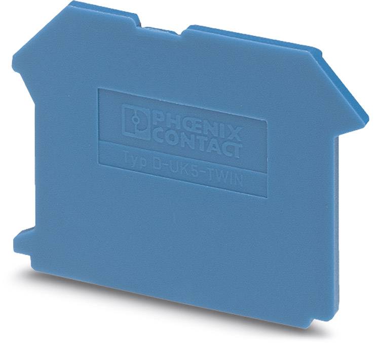 D-UK 5-TWIN BU - Piastra terminale D-UK 5-TWIN BU Phoenix Contact : 50Pz.