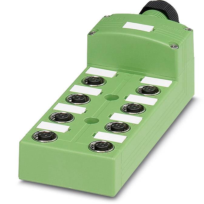 Phoenix Contact SACB-8/ 8-L-C SCO 1516823 Scatola sensore attuatore passiva Distributore M12 con filettatura in metallo 1 pz.