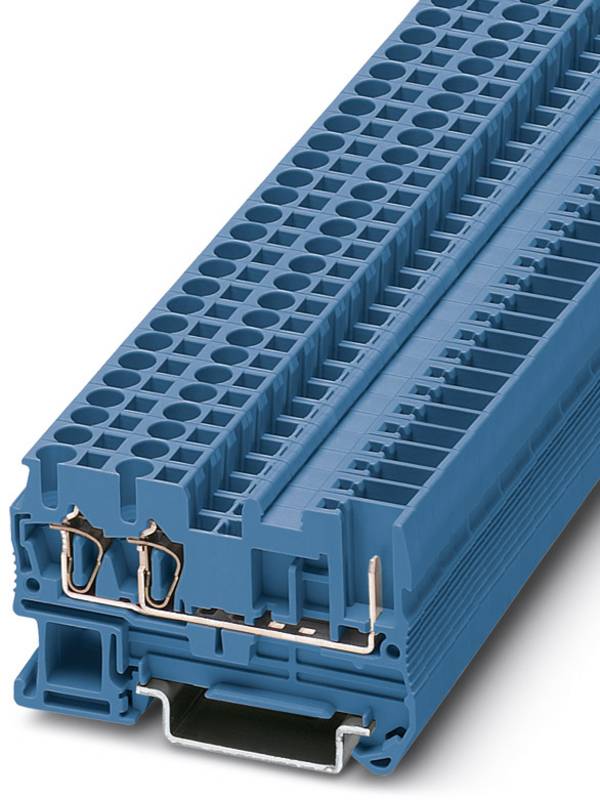 Feed-through terminal block ST 2,5-TWIN/ 1P BU 3042104 Phoenix Contact
