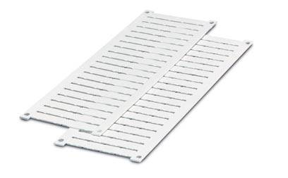 Phoenix Contact 0807740 SS-3R 20X7 WH Marcatore Tipo di montaggio: clip Superficie stampabile: 20 x 7 mm Bianco Numero di marcatori: 400 10 pz.