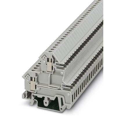 Sivé svorkovnicové bloky s vrstvami pre elektrické pripojenia, vhodné pre priemyselné aplikácie, na bielom pozadí.