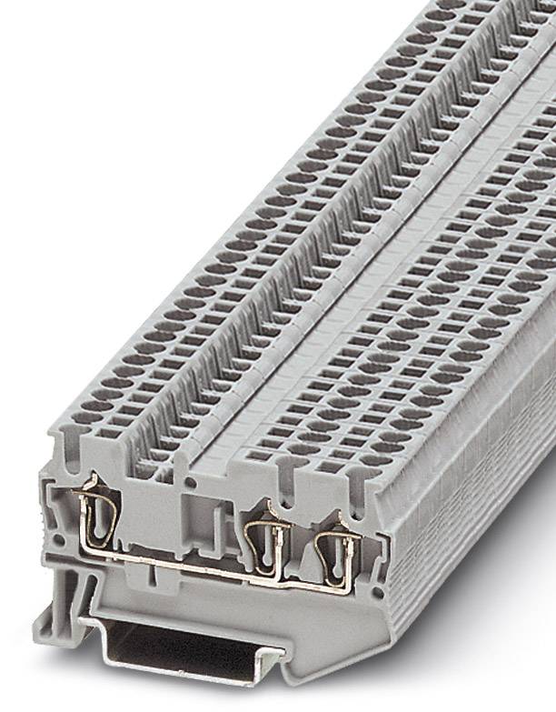Bloc de jonction simple Phoenix Contact ST 1,5-TWIN BU 3031131 bleu 50 pc(s)