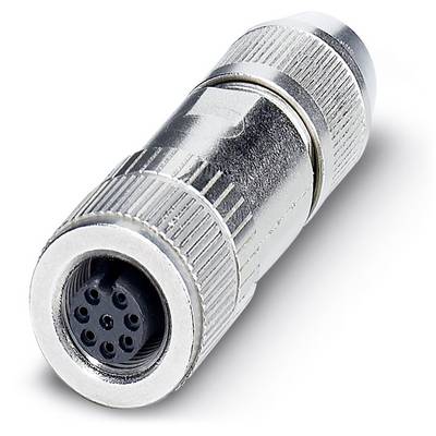 Strieborný kruhový konektorový systém s viacerými kontaktmi, vhodný pre priemyselné a elektronické aplikácie.