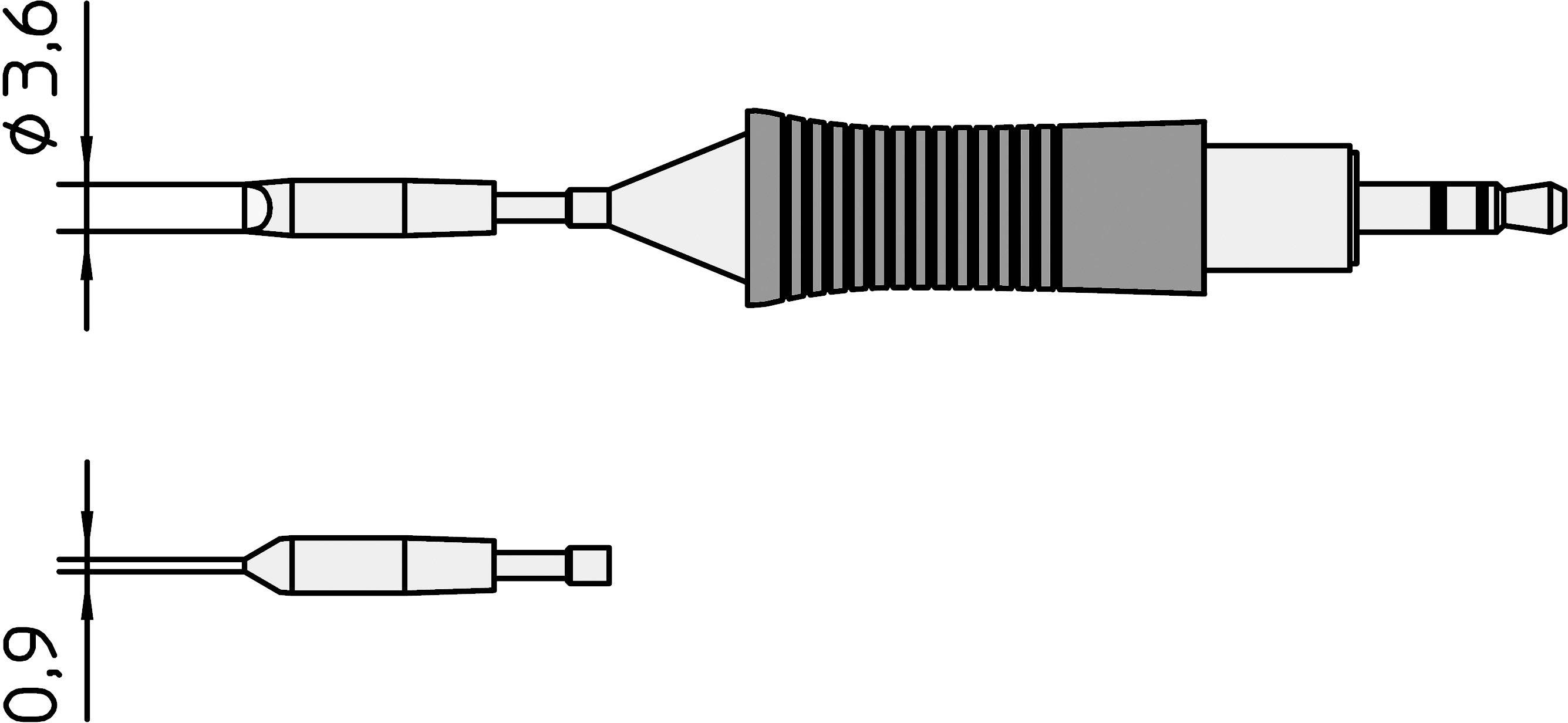 Weller RTM 036 S Punta di saldatura Forma a scalpello, dritta Dimensione punta 3.7 mm Contenuto 1 pz.