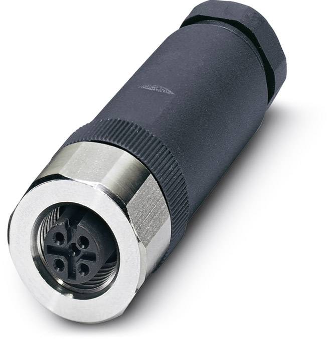 Phoenix Contact 1553271 Sensor-, aktuator-stik, M12 Tilslutning, lige Pol-tal (RJ): 5 1 stk
