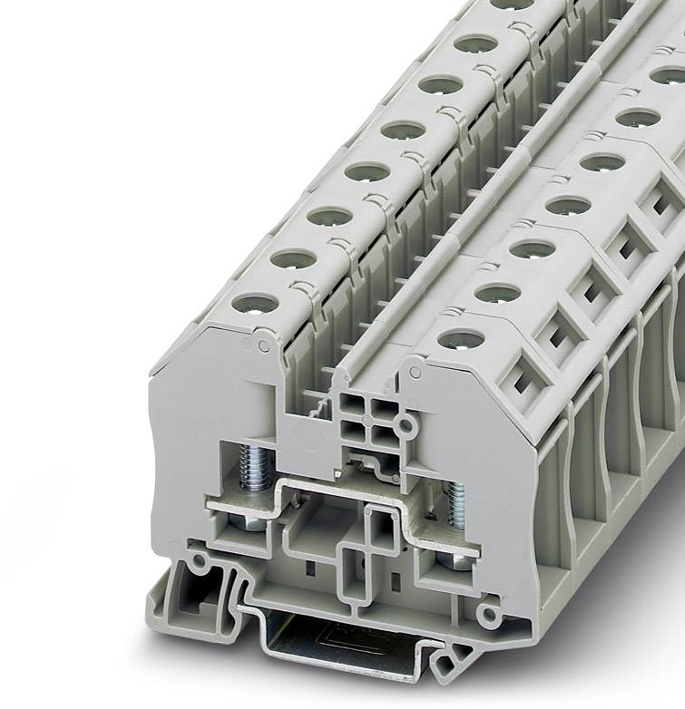 Phoenix Contact 3049026 Bolttilslutningsklemme 16.3 mm Bolttilslutning Grå 50 stk