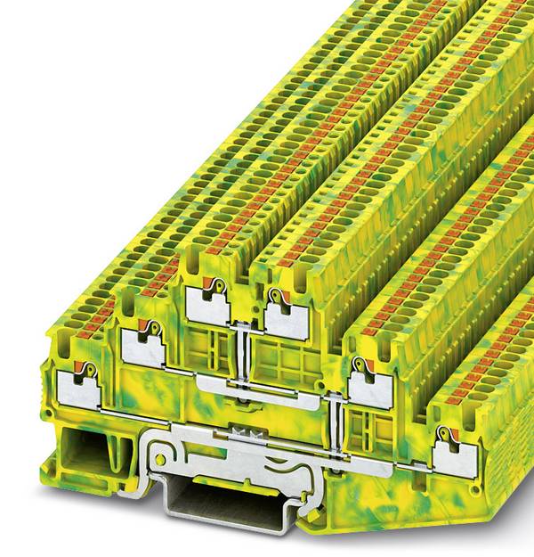 Ground modular terminal block PT 1,5/S-3PE 3213739 Phoenix Contact