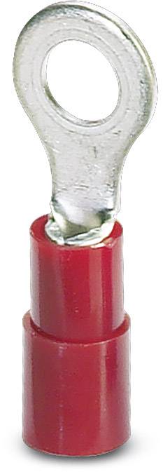 Phoenix Contact 3240222 Ringkabelsko Tværsnit (max.)=10 mm² Hul-dia.=10.5 mm Delvist isoleret Rød 50 stk