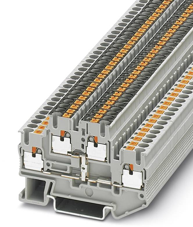 Phoenix Contact 3000715 Dobbeltstokklemme 5.2 mm Lyntilslutning Blå 50 stk