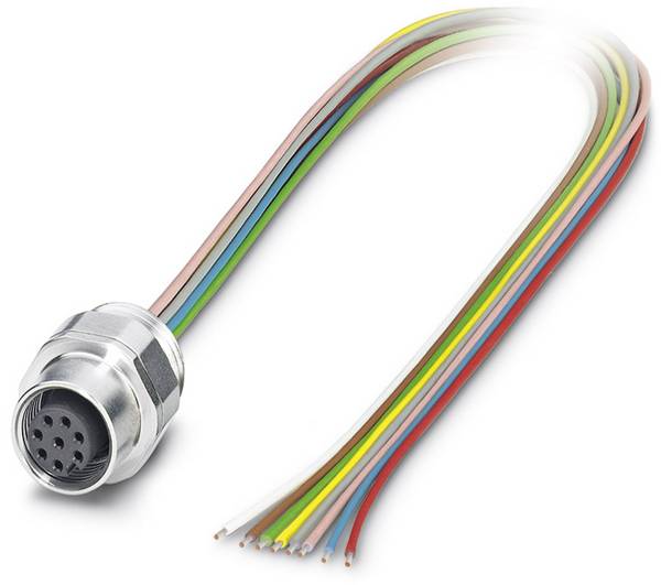 Panel feed-through SACC-EC-M12FS-8CON-PG 9/0,5 VA 1554665 Phoenix Contact