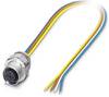 Bus system flat-type plug SACC-EC-FSD-4CON-M16/0,5 SCO 1535215 Phoenix Contact