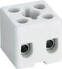 Adels-Contact 41 22 02 porcelánová svorka Pre kábel s rozmerom: -2.5 mm² Tuhosť (priečny rez): -2.5 mm² Pólov: 2 1 ks biela