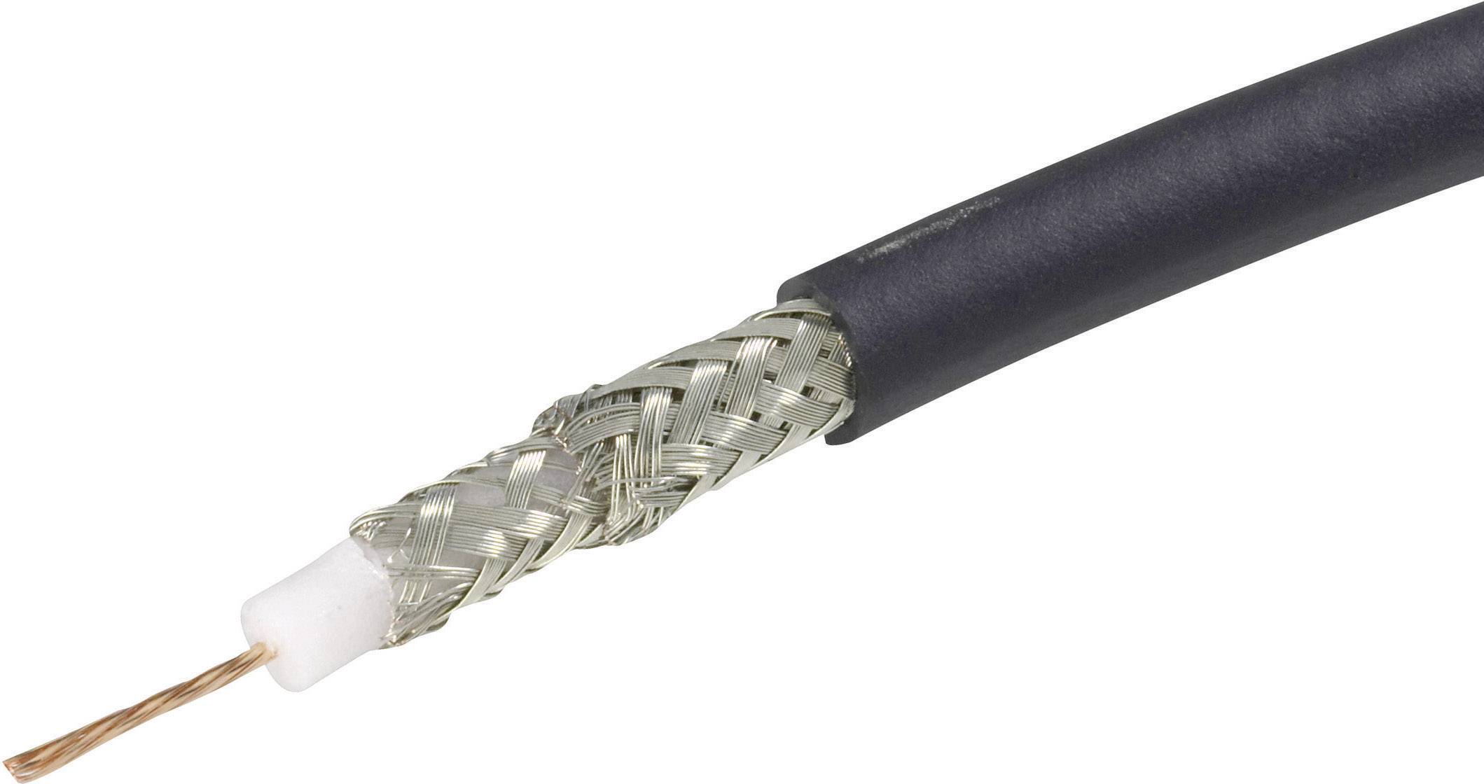 Cavo video 1 x 0.5 mm² Nero Belden 1505F Merce a metro