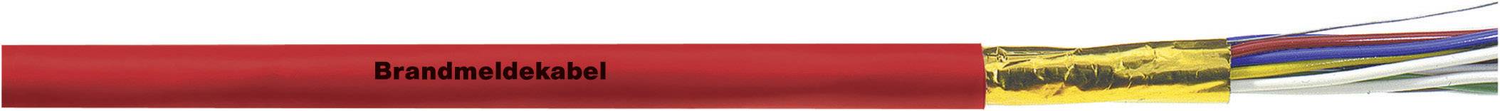 LAPP 1708002/1000 Cavo per allarme incendio J-Y(ST)Y 2 x 2 x 0.8 mm Rosso 1000 m