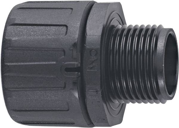 LAPP 55506355 SILVYN® FPAG-M25x1.5/2 hadicová spojka čierna M25  rovná 1 ks