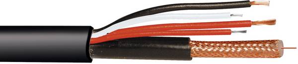 ABUS TVAC40320 audio, video kábel  250 m čierna