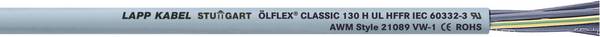 LAPP ÖLFLEX® CLASSIC 130 H 1123035/100 riadiaci kábel 4 G 0.75 mm², 100 m, sivá