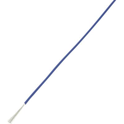 TRU COMPONENTS 1571381 opletenie / lanko, LiY, 1 x 0.14 mm², modrá, 25 m