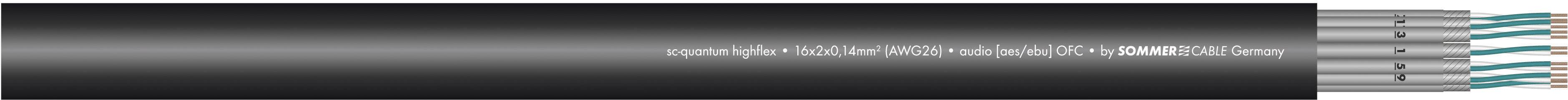 Cavo multipolare 8 x 2 x 0.14 mm² Nero Sommer Cable 100-0451-08 Merce a metro