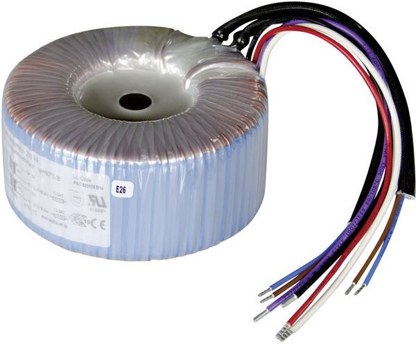 Sedlbauer 825046 toroidný transformátor 2 x 115 V 2 x 18 V/AC 250 VA 6.95 A